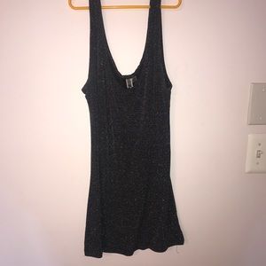 shimmery tank top